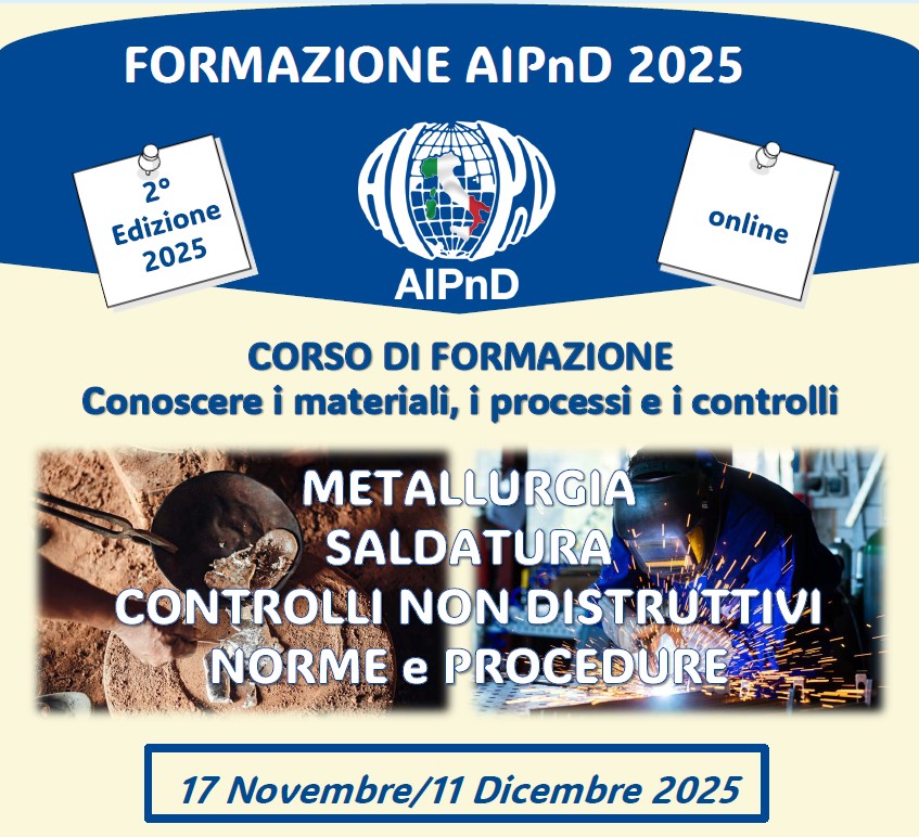 Corso 2025 - Materiali Processi Controlli